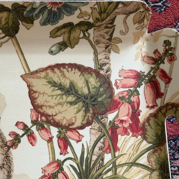 VTG Drulane Hard Plastic Serving Tray with Handles Monkey Jungle Scene - Picture 7 of 9